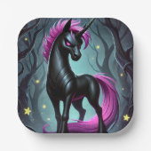 Assiettes En Carton Unicorn Art (Recto)
