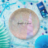 Assiettes En Carton Unicorn Sparkle (Fête)