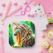 Assiettes En Carton Unicorne (Fête)
