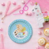 Assiettes En Carton Unicorne 3 ans Plaques papier Anniversaire (Fête)