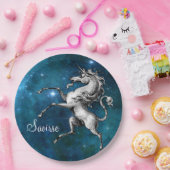 Assiettes En Carton Unicorne céleste (Fête)