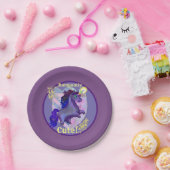 Assiettes En Carton Unicorne mignonne (Fête)