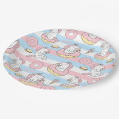 Assiettes En Carton Unicornes (Angle)