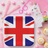 ASSIETTES EN CARTON UNION JACK - LE DRAPEAU BRITANNIQUE (Fête)