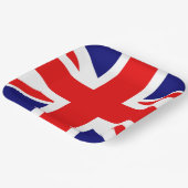 ASSIETTES EN CARTON UNION JACK - LE DRAPEAU BRITANNIQUE (Angulaire)