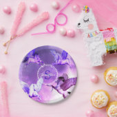 Assiettes En Carton Univers Magique Pegasus.       (Fête)