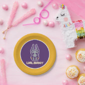 Assiettes En Carton Université d'Albany Great Danes (Fête)