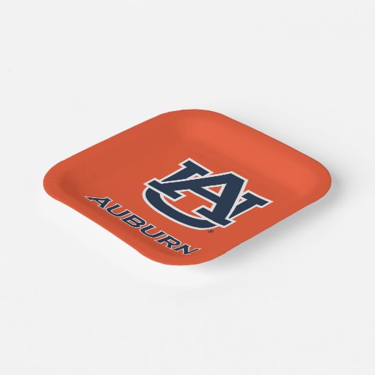 Assiettes En Carton Université d'Auburn | AU Auburn (Angulaire)