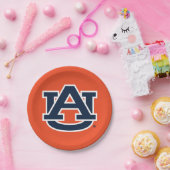 Assiettes En Carton Université d'Auburn | Auburn UA Logo (Fête)
