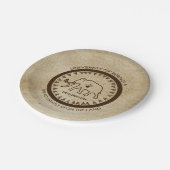 Assiettes En Carton Université de Beringia Mammoth (Angle)