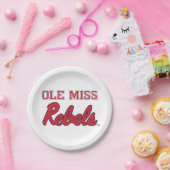 Assiettes En Carton Université du Mississippi | Ole Miss Rebels (Fête)