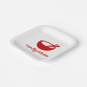 Assiettes En Carton Unphở gettable (Angulaire)