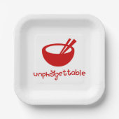 Assiettes En Carton Unphở gettable (Recto)