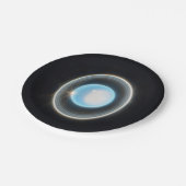 Assiettes En Carton Uranus planétaire avec anneaux Image JWST (Angle)