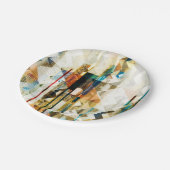 Assiettes En Carton Urbain Chevron II (Angle)