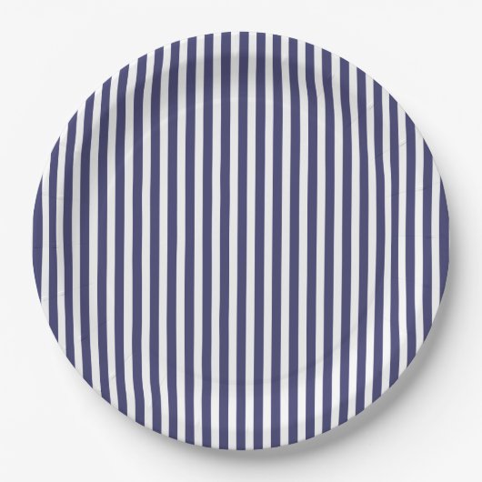 Assiettes En Carton USA-blue-white-vert-stripe.png (Devant)