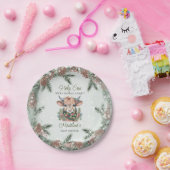 Assiettes En Carton Vacances d'hiver Highland Holy Cow Baby shower (Fête)