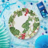 Assiettes En Carton Vacances d'ivoire et de baies (Fête)