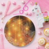 Assiettes En Carton Vacances éblouissantes (Fête)