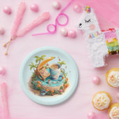 Assiettes En Carton Vacances Plage (Fête)