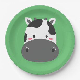 Assiettes En Carton Vache Anniversaire Enfants Salle Mur Art Plaques e