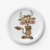 Assiettes En Carton Vache folle (Devant)