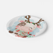 Assiettes En Carton Vache Mon 1er Noël (Angle)