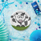 Assiettes En Carton Vache ronde (Fête)