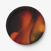 Assiettes En Carton Vague d'incendie (Devant)