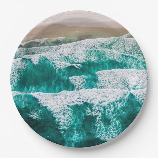 Assiettes En Carton Vagues