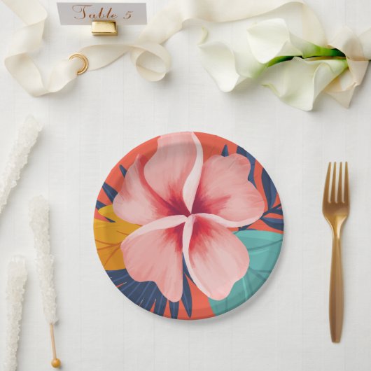 Assiettes En Carton Vaisselle de fête d'anniversaire (Mariage)