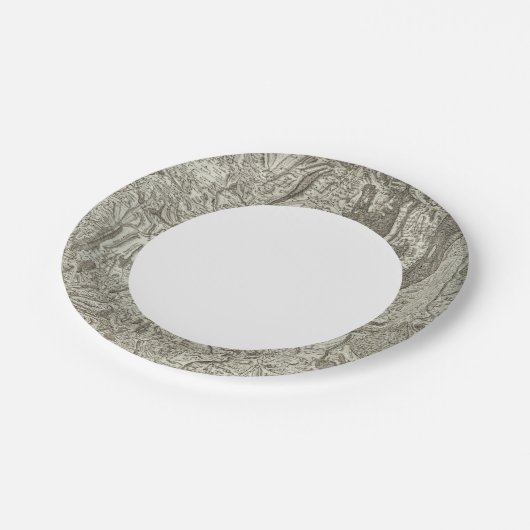 Assiettes En Carton Valence (Angle)