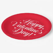 Assiettes En Carton Valentine  (Angle)