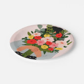 Assiettes En Carton Valentine II de Darling (Angle)