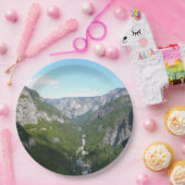 Assiettes En Carton Vallée de Yosemite dans le parc national de Yosemi (Fête)