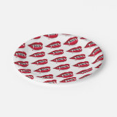 Assiettes En Carton Vampire (Angle)