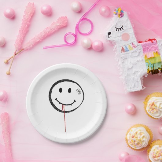 Assiettes En Carton Vampire sanglant (Fête)