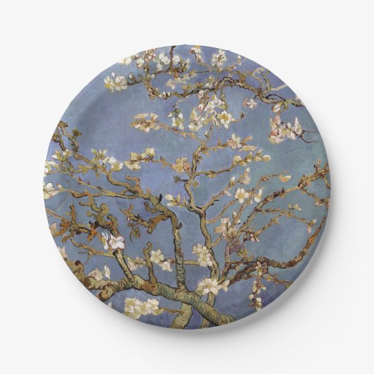 Assiettes En Carton Van Gogh Almond Blossom (Devant)