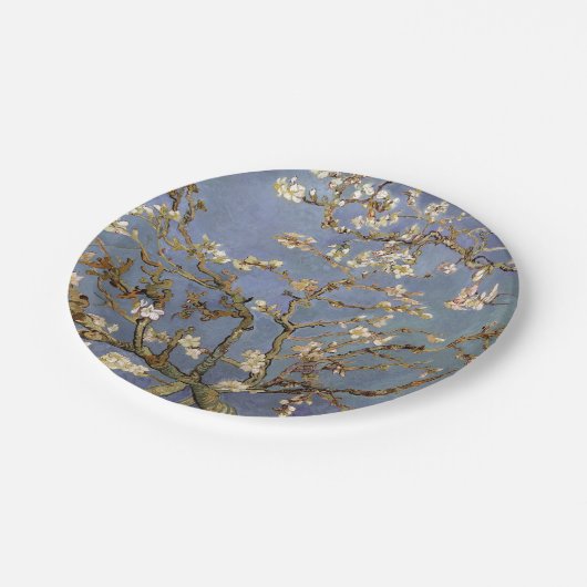 Assiettes En Carton Van Gogh Almond Blossom (Angle)
