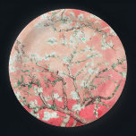 Assiettes En Carton Van Gogh Almond Blossoms Peach<br><div class="desc">Célébrez vos occasions spéciales avec la beauté enchanteresse des fleurs d'amandes de Vincent Van Gogh. Nos cadeaux Peachy Pink / Pinkish Peach Almond Blossoms sont les marques d'appréciation parfaites pour vos invités de mariage, de baby shower ou de fête de printemps. Chaque cadeau présente l'oeuvre emblématique sur fond de teintes...</div>