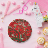 Assiettes En Carton Van Gogh Almond Blossoms Rouge (Fête)
