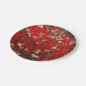 Assiettes En Carton Van Gogh Almond Blossoms Rouge (Angle)