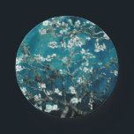 Assiettes En Carton Van Gogh Almond Blossoms : Turquoise foncé<br><div class="desc">Ajoutez de l'art à vos célébrations avec des assiettes et serviettes en papier jetables ornées de fleurs d'amandes. Un choix chic mais pratique pour les douches, les mariages ou les anniversaires. assiettes de fête en fleurs d'amande, serviettes Van Gogh, vaisselle jetable d'inspiration art, décoration de fête florale, sombres turquoise élégant...</div>