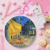 Assiettes En Carton Van Gogh - Cafe Terrasse, (Fête)