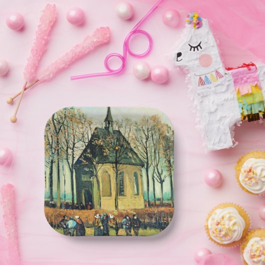 Assiettes En Carton Van Gogh - Congrégation, Église réformée (Fête)