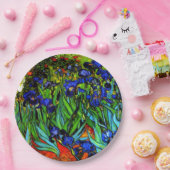 Assiettes En Carton Van Gogh - Irises, (Fête)