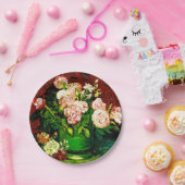Assiettes En Carton Van Gogh Peonies et Roses (Fête)