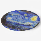 Assiettes En Carton Van Gogh , “Starry Night” (Angle)