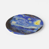 Assiettes En Carton Van Gogh , “Starry Night” (Angle)