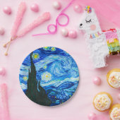 Assiettes En Carton Van Gogh Starry Night (Fête)